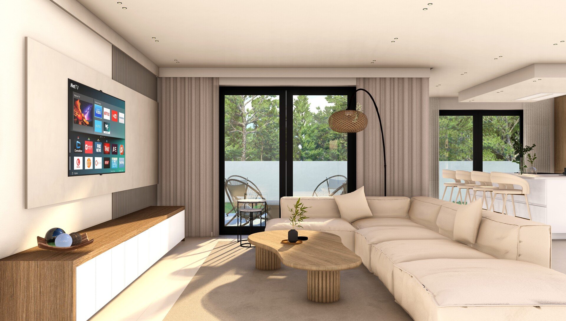 Вилла в Финестрат, Аликанте, Испания 4 спальни, 255м2 №151442