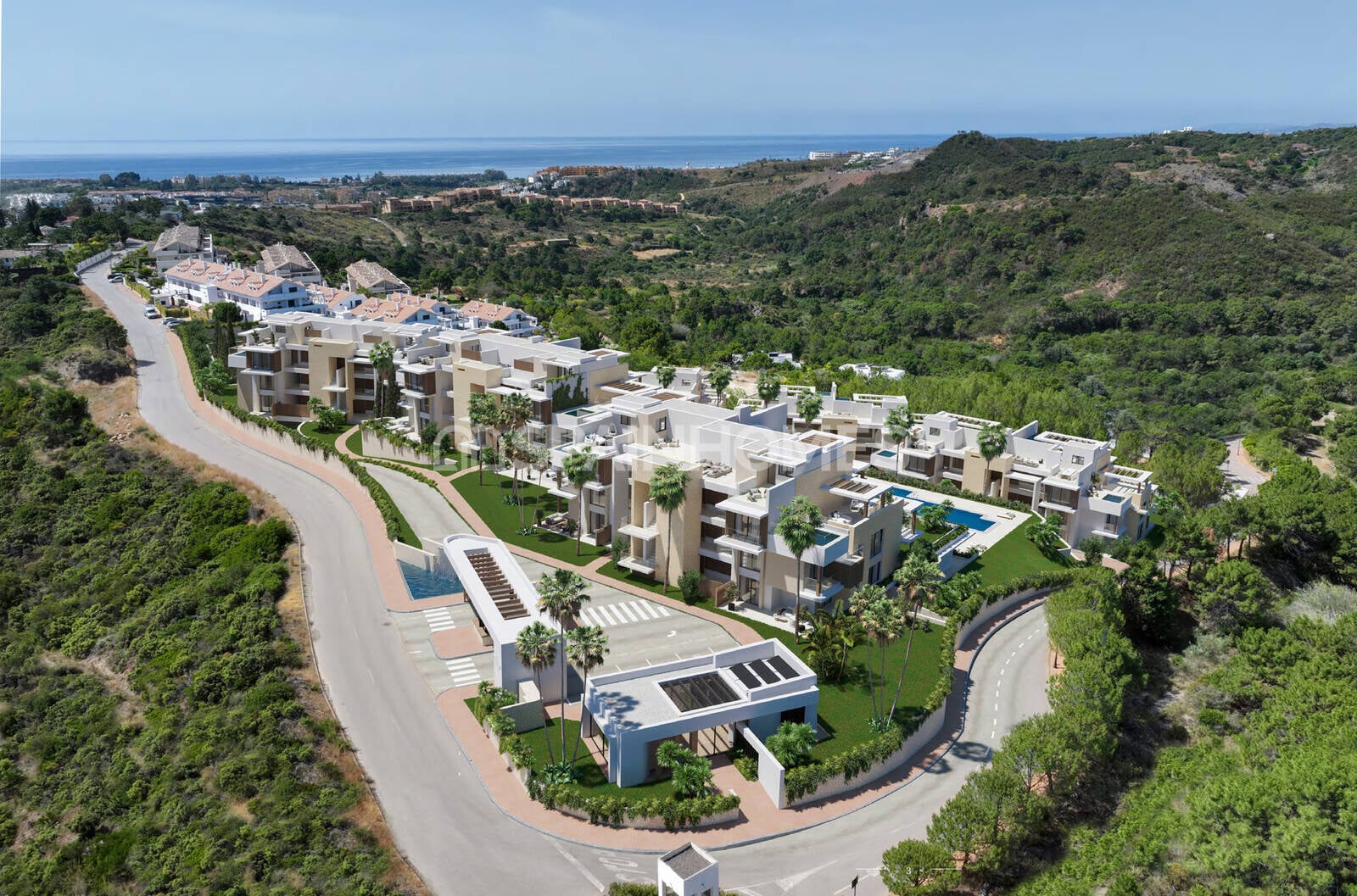 Penthäuser in Estepona, Malaga, Spanien 3 Schlafzimmer, 182 m2 Nr. 152065