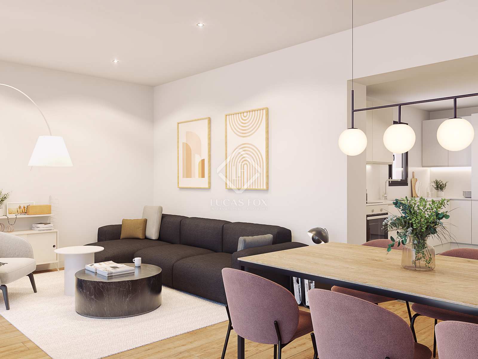 Wohnung in Barcelona, Spanien 1 Schlafzimmer, 50 m2 Nr. 192607