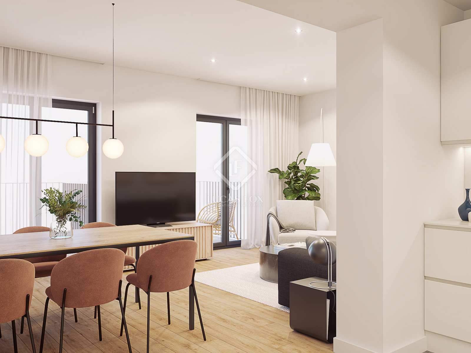 Wohnung in Barcelona, Spanien 1 Schlafzimmer, 50 m2 Nr. 192607