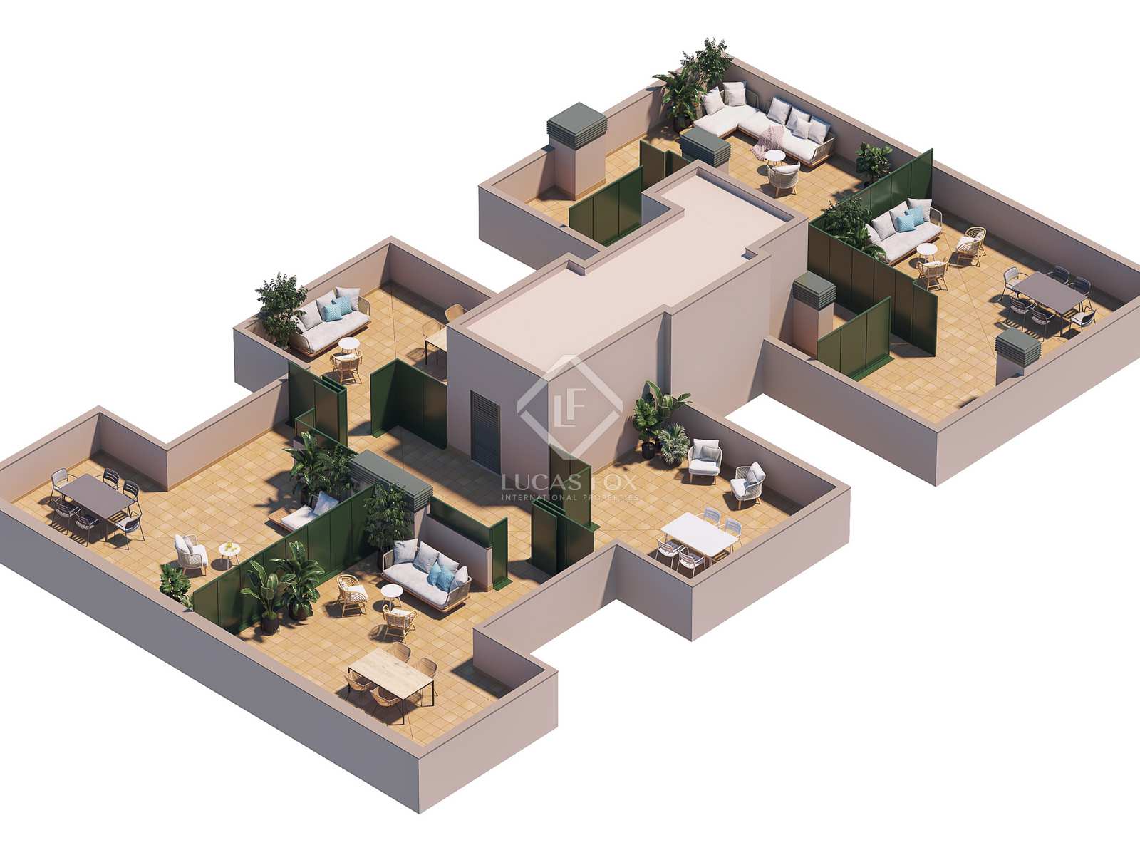 Apartamento en Barcelona, España 3 dormitorios, 97 m2 No. 192608