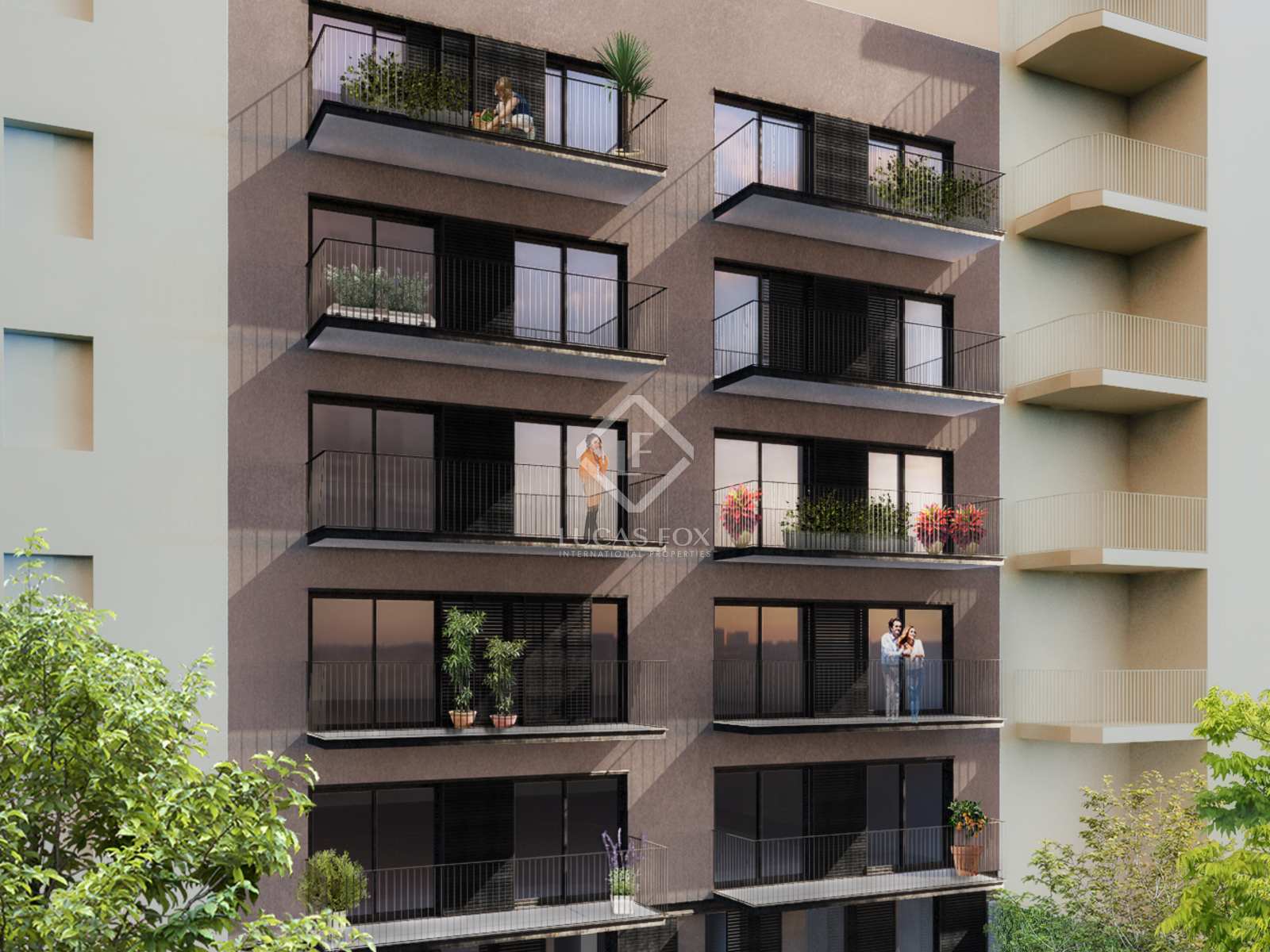 Apartamento en Barcelona, España 3 dormitorios, 97 m2 No. 192608