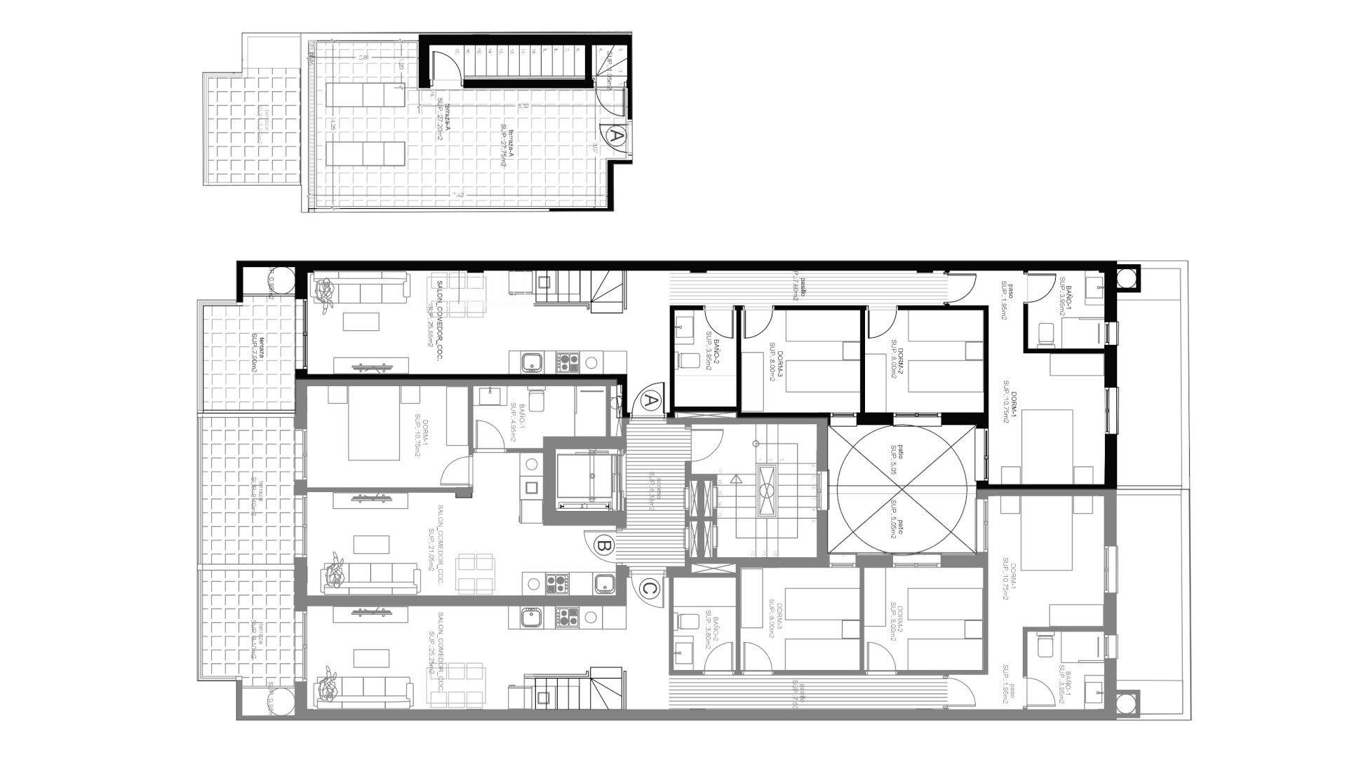 Appartamento in INTERCOSTA BAHIA CENTER, Torrevieja, Alicante, Spagna 3 camere da letto, 141.53 mq. N° 168354