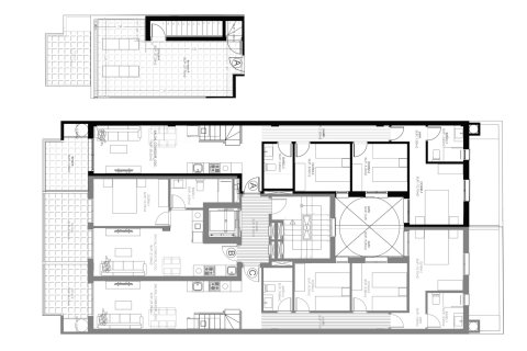Layout 3 bedrooms, 141.53 sq.m. in INTERCOSTA BAHIA CENTER in Torrevieja, Alicante, Spain No. 168350