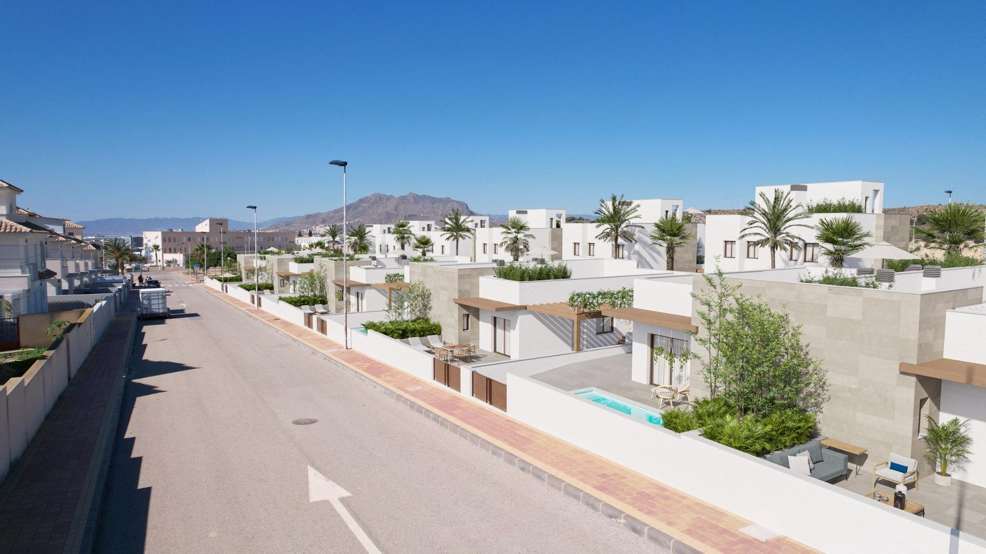 Villa a Puerto de Mazarron, Murcia, Spagna 3 camere da letto, 88 mq. N° 187242