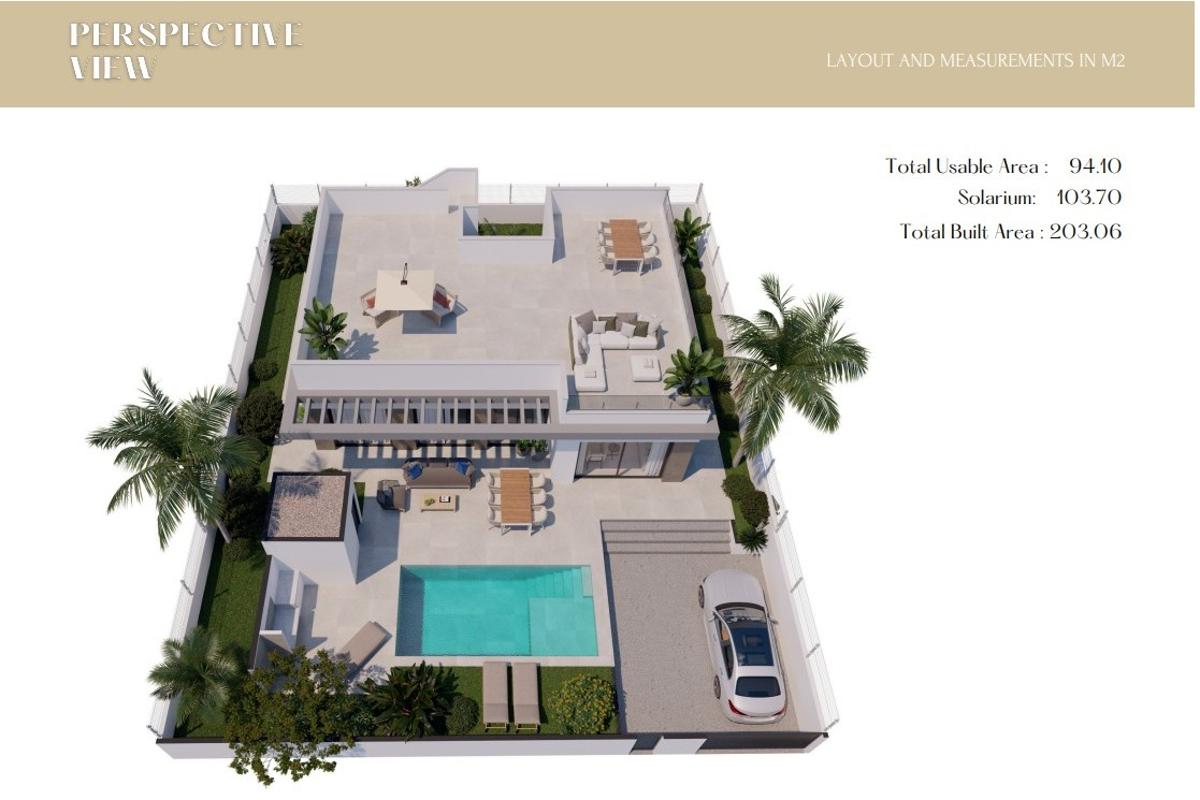 Villa à Polop, Alicante, Espagne 3 chambres, 203 m2 No. 149058
