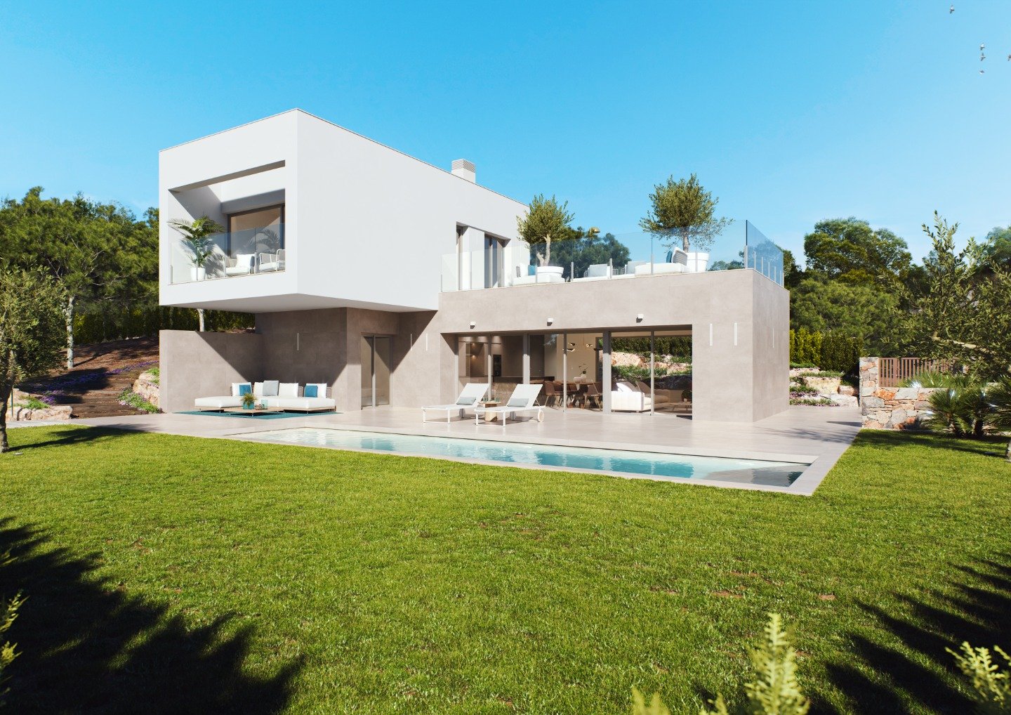 Huvila Alicante, Espanja 3 makuuhuonetta, 188 m2 No. 149060