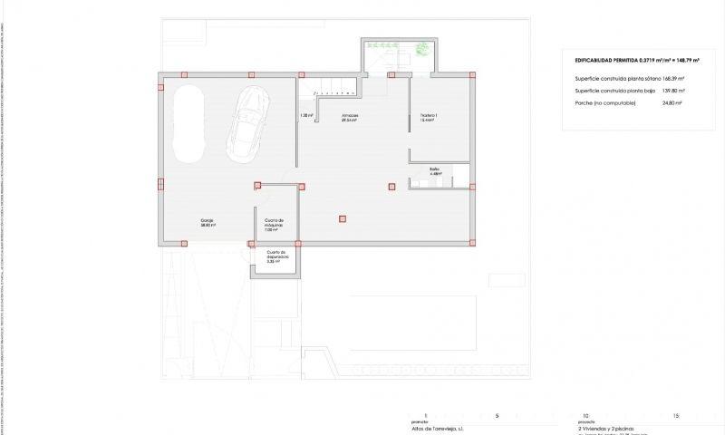 Villa in Los Altos, Alicante, Spain 3 bedrooms, 295 sq.m. No. 134395
