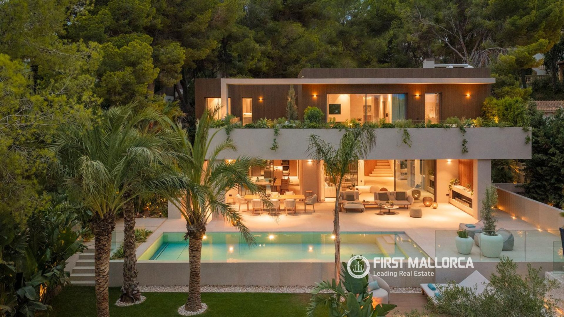 Huvila Santa Ponsa, Mallorca, Espanja 4 makuuhuonetta, 613 m2 No. 193658