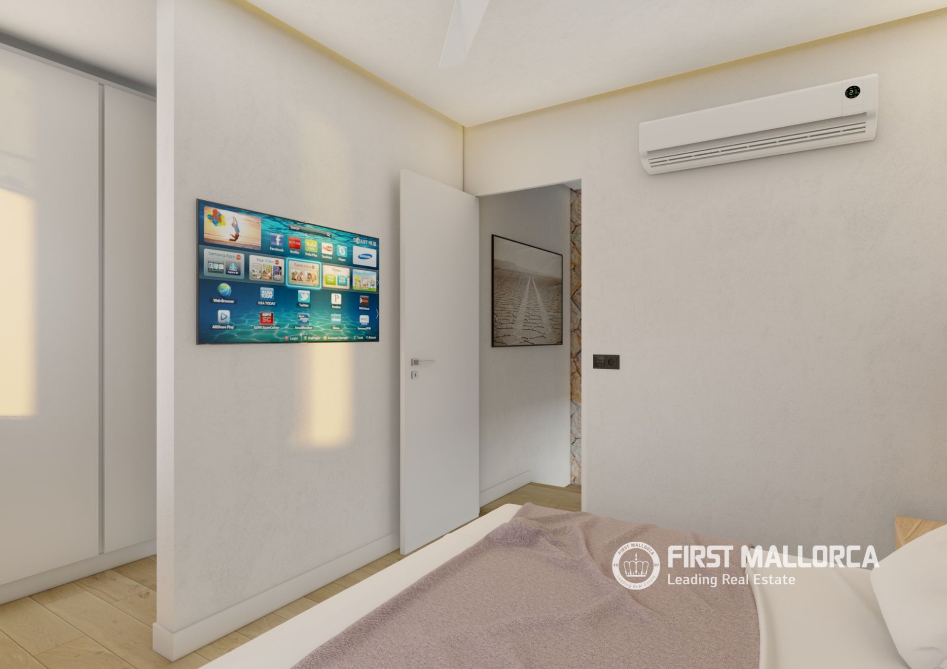 Kaupunkipientalo Caimari, Mallorca, Espanja 4 makuuhuonetta, 206 m2 No. 193657