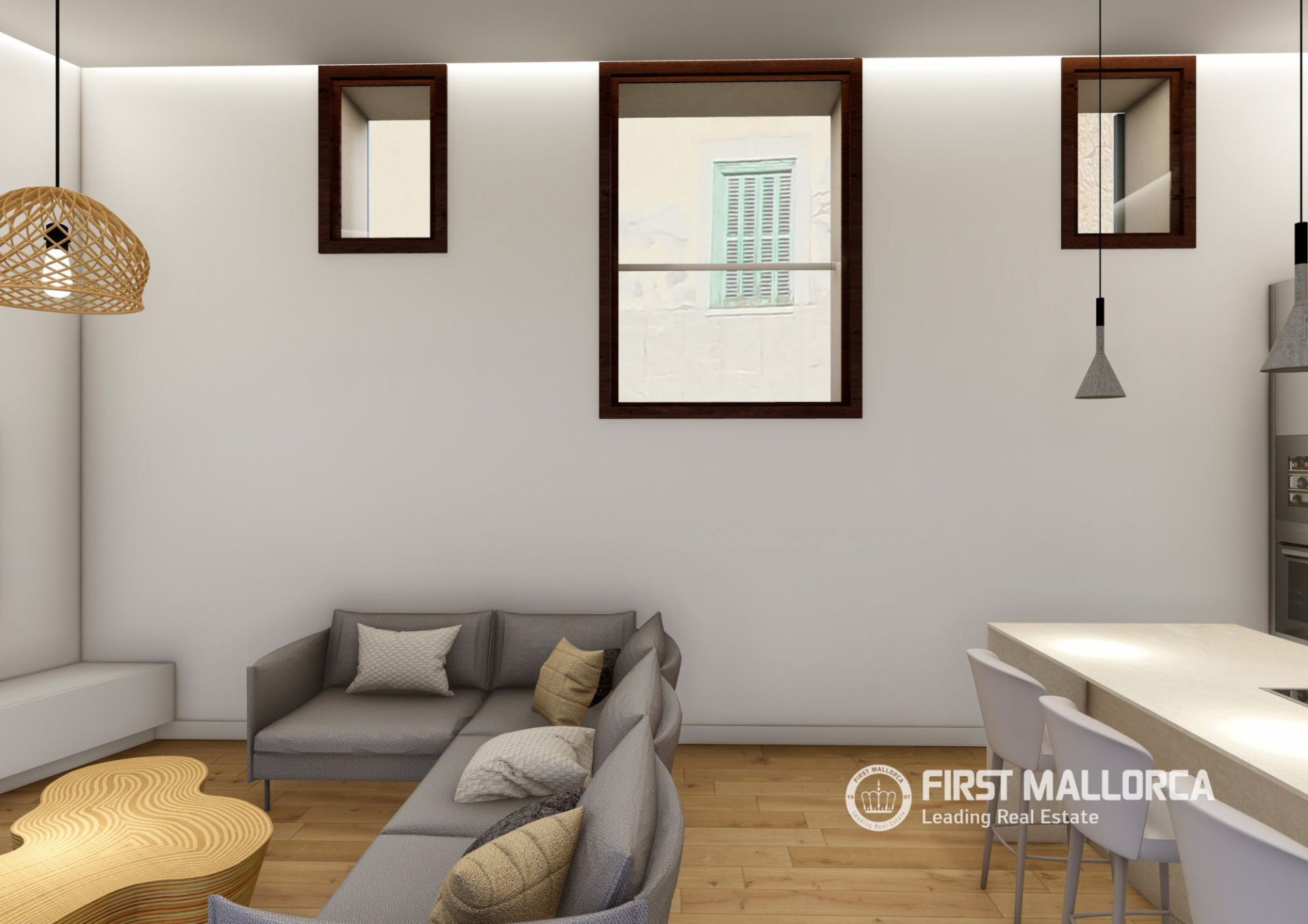 Kaupunkipientalo Caimari, Mallorca, Espanja 4 makuuhuonetta, 206 m2 No. 193657