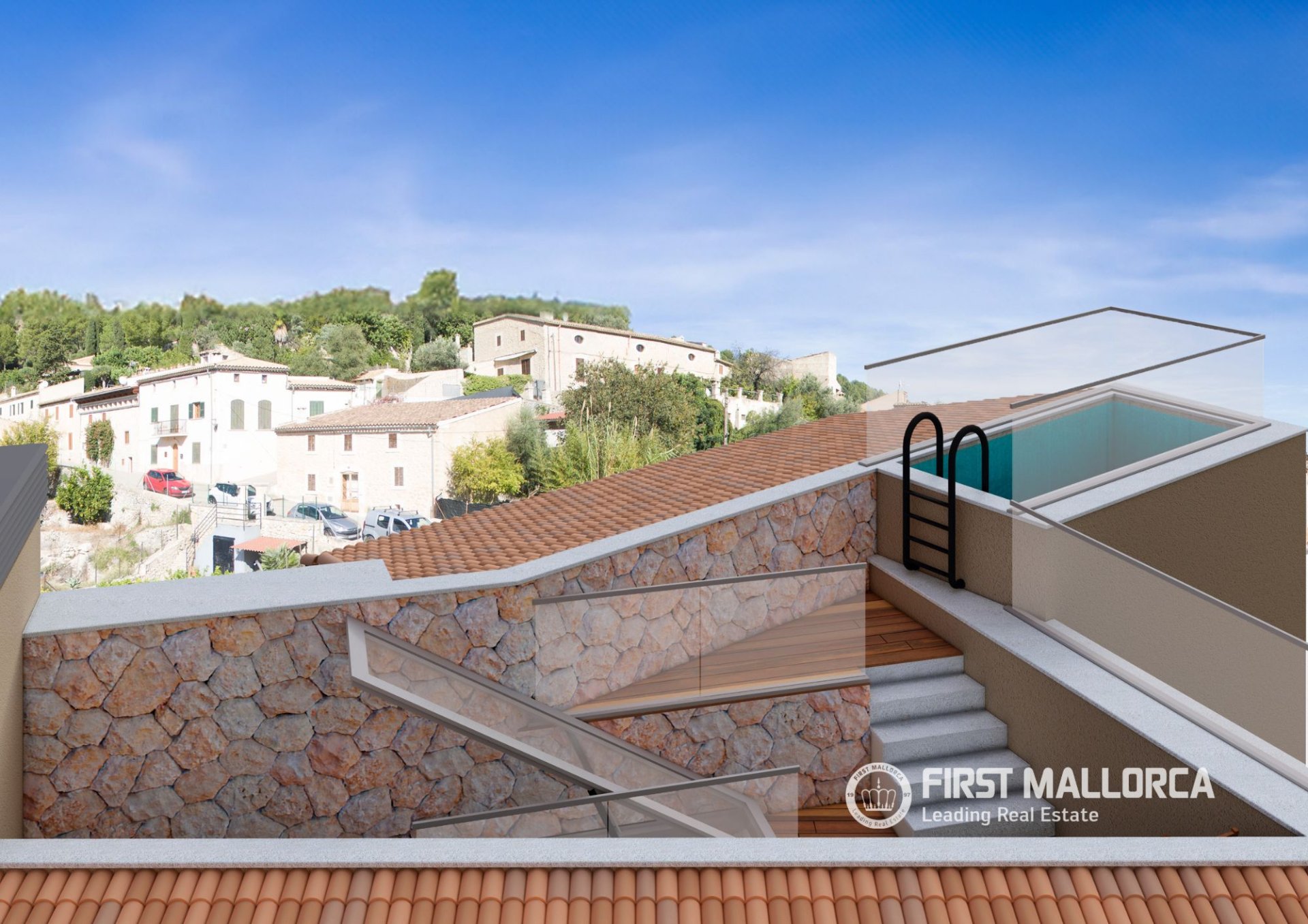 Kaupunkipientalo Caimari, Mallorca, Espanja 4 makuuhuonetta, 206 m2 No. 193657