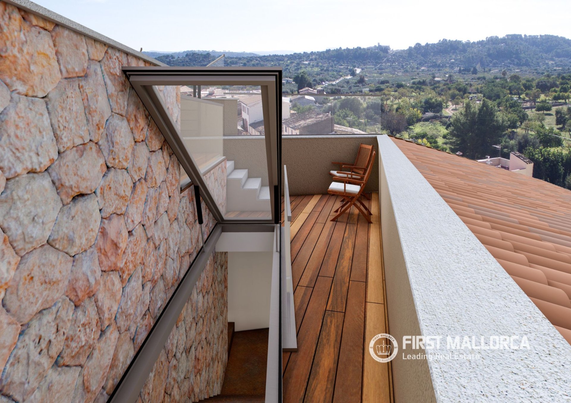 Kaupunkipientalo Caimari, Mallorca, Espanja 4 makuuhuonetta, 206 m2 No. 193657