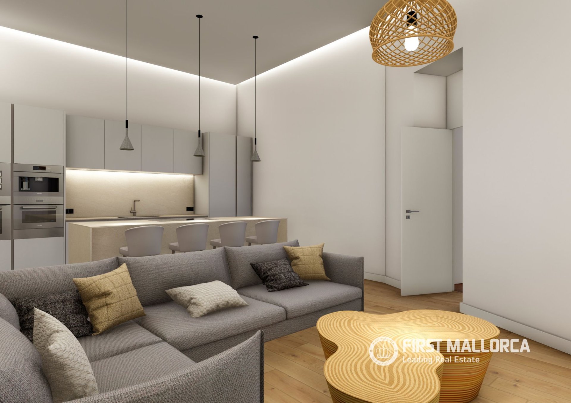 Kaupunkipientalo Caimari, Mallorca, Espanja 4 makuuhuonetta, 206 m2 No. 193657
