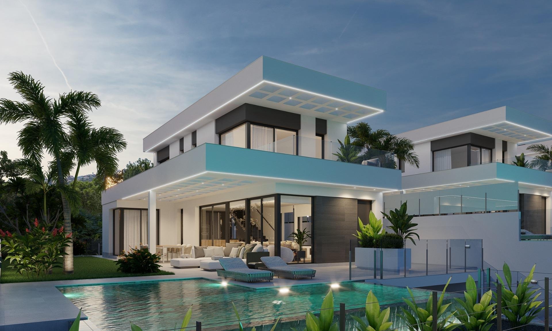 Villa a Finestrat, Alicante, Spagna 3 camere da letto, 175 mq. N° 102675