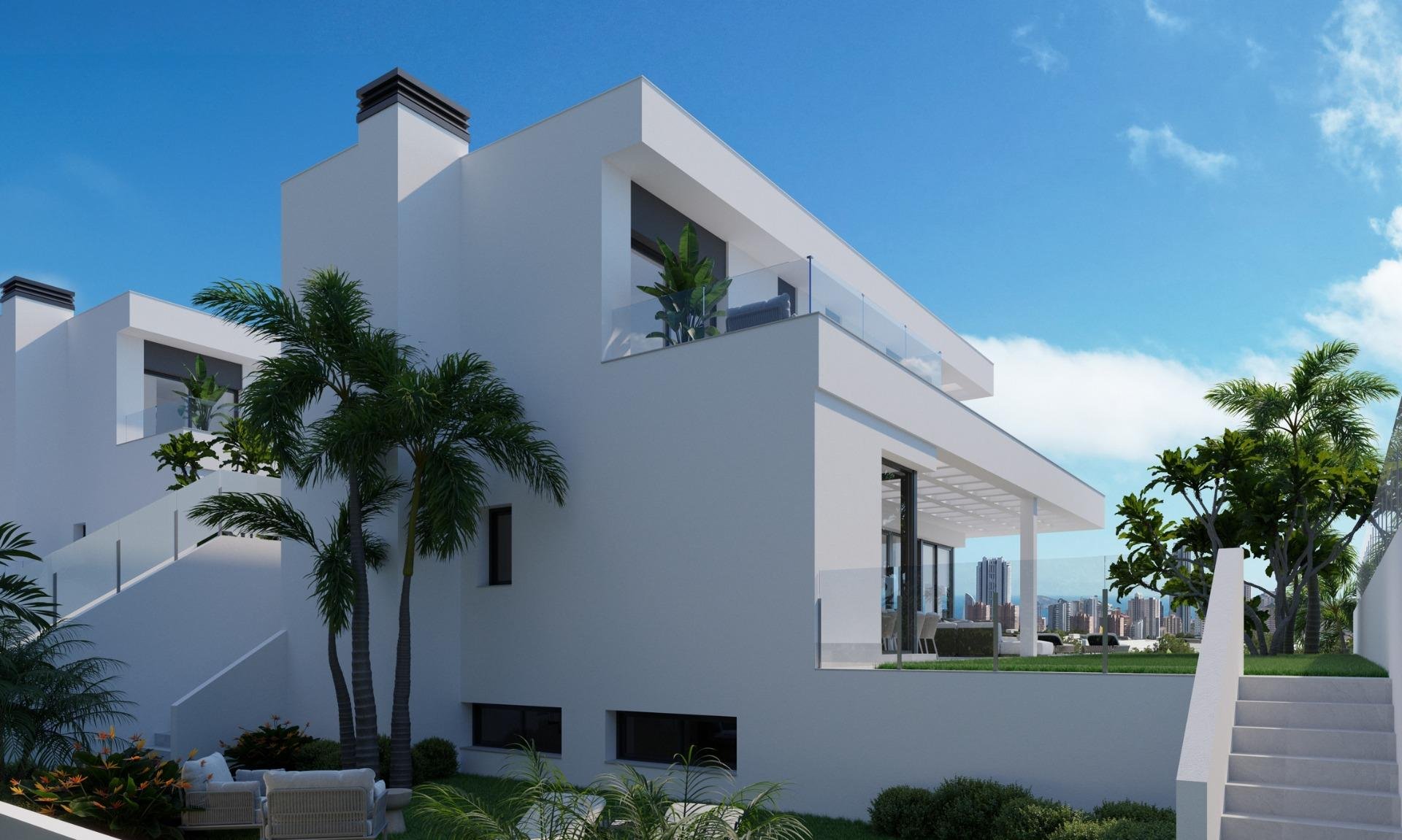 Villa a Finestrat, Alicante, Spagna 3 camere da letto, 175 mq. N° 102675