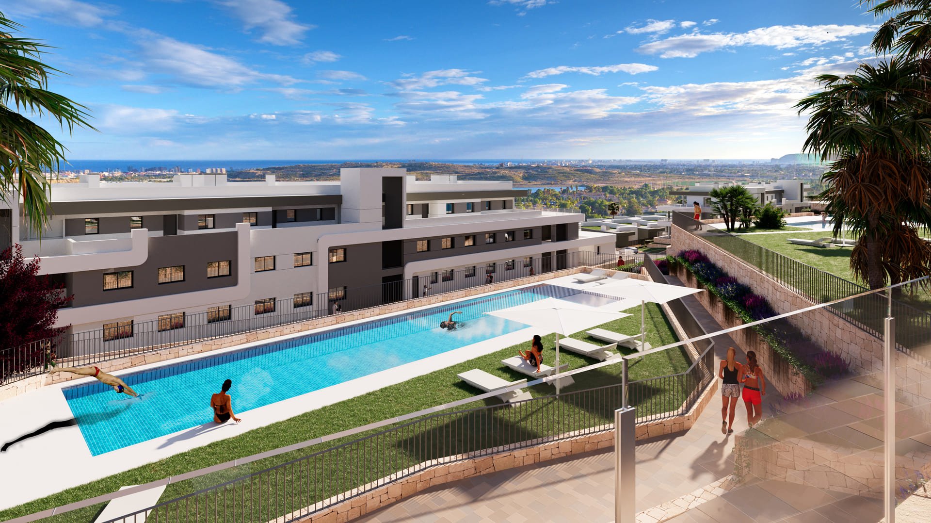 Wohnung in San Juan, Alicante, Spanien 2 Schlafzimmer, 111 m2 Nr. 180365