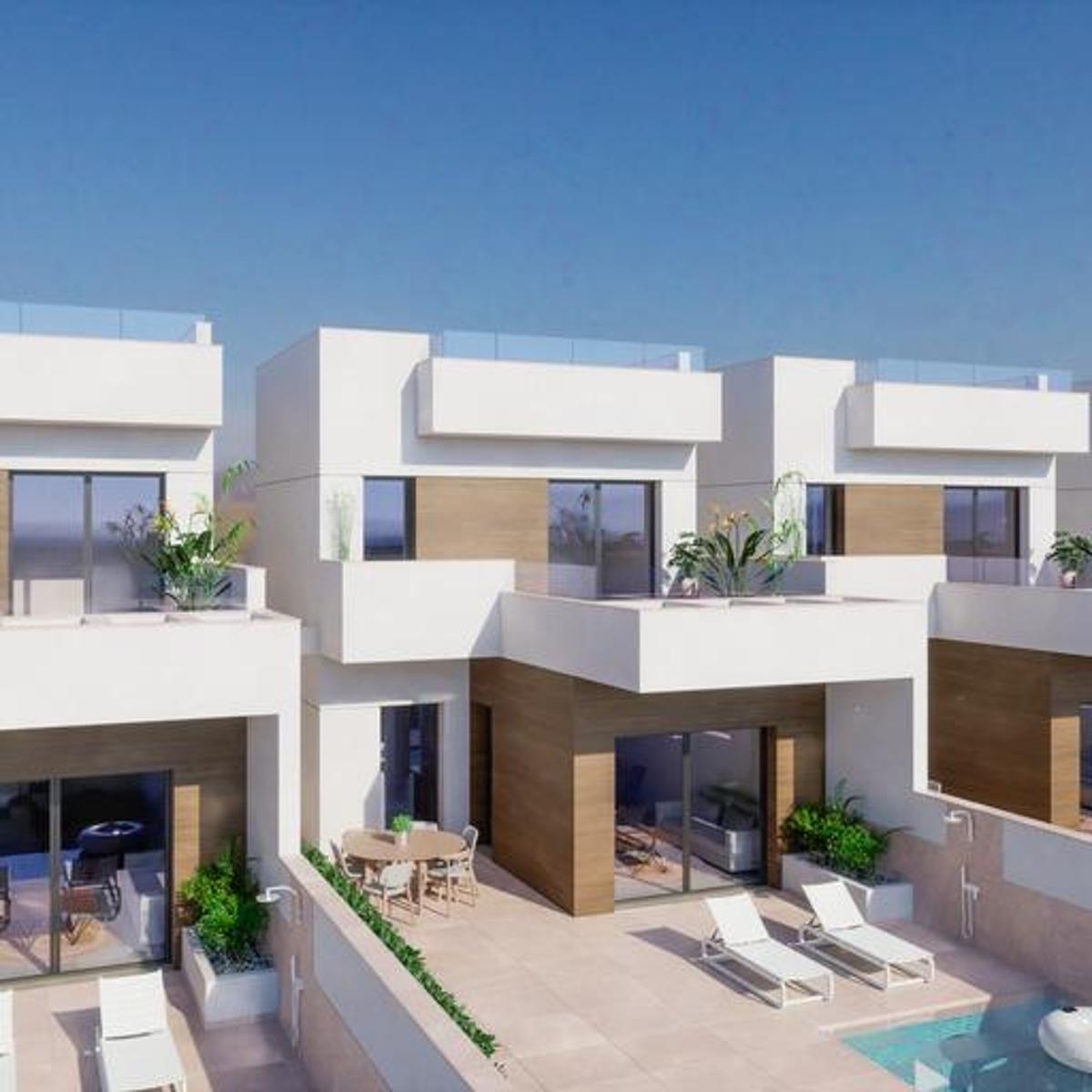 Villa i Los Montesinos, Alicante, Spanien 3 sovrum, 170 kvm. Nr. 148963