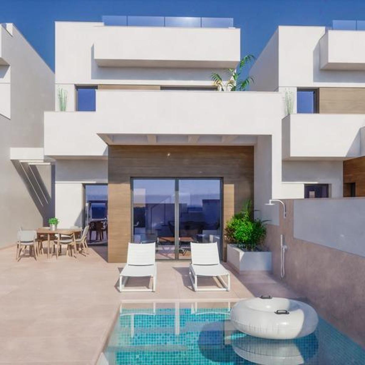 Villa i Los Montesinos, Alicante, Spanien 3 sovrum, 170 kvm. Nr. 148963