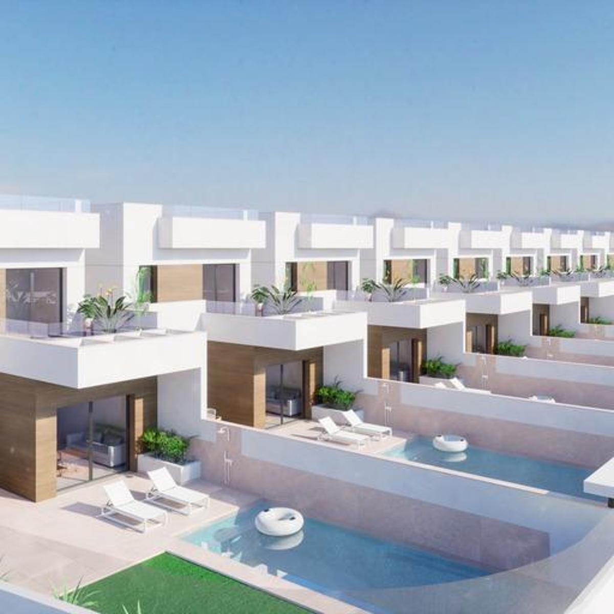 Villa i Los Montesinos, Alicante, Spanien 3 sovrum, 170 kvm. Nr. 148963