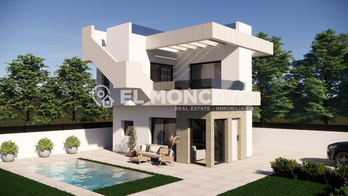 Villa Los Montesinos, Alicante, Spānijā 3 istabas, 90 m2 Nr. 148959