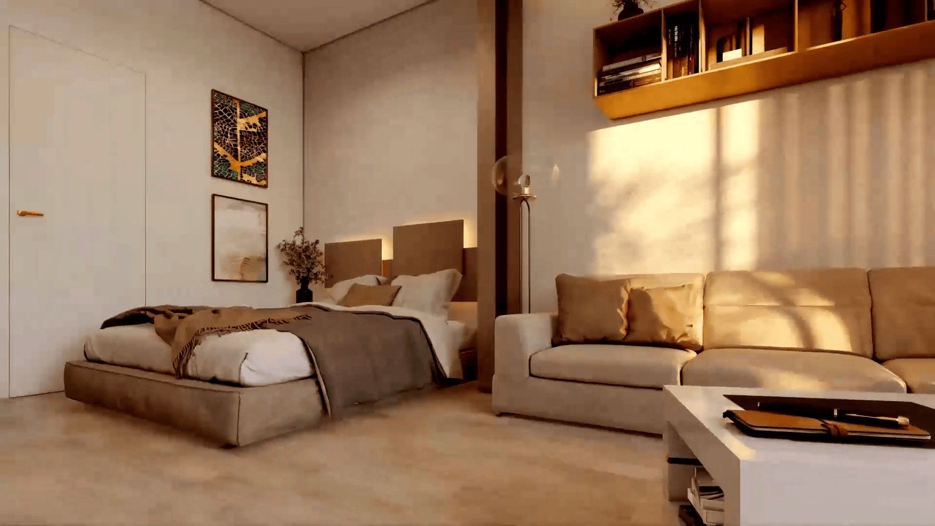 Wohnung in Torrevieja, Alicante, Spanien 1 Schlafzimmer, 41 m2 Nr. 164087