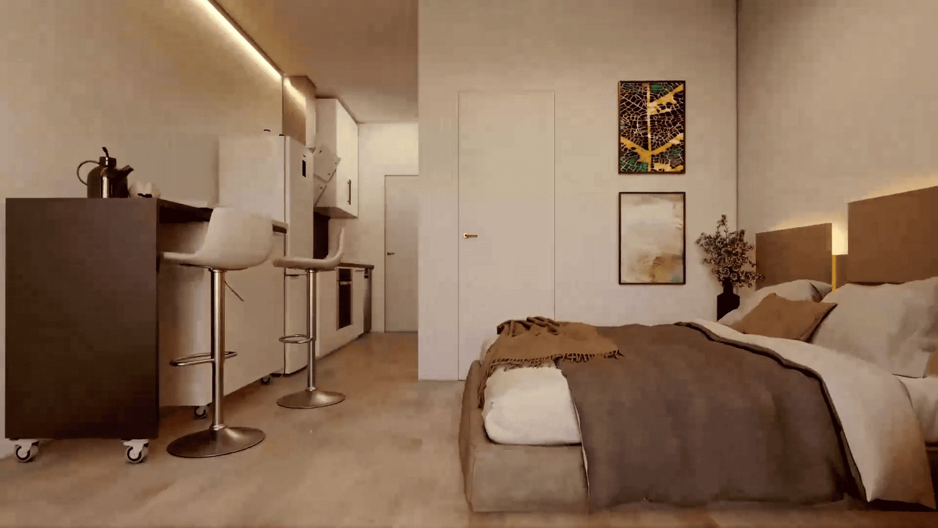 Wohnung in Torrevieja, Alicante, Spanien 1 Schlafzimmer, 41 m2 Nr. 164087