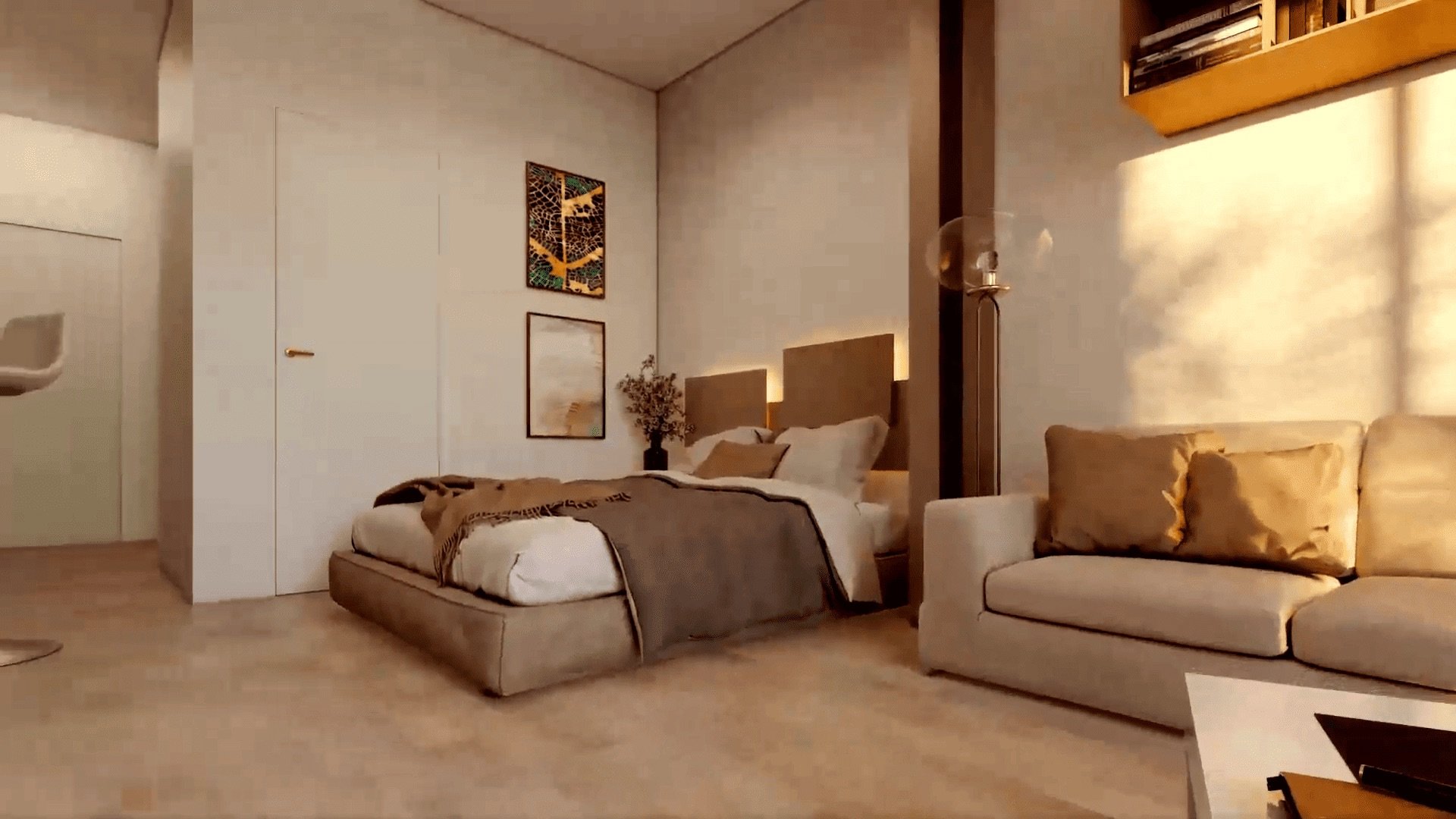 Wohnung in Torrevieja, Alicante, Spanien 1 Schlafzimmer, 41 m2 Nr. 164087
