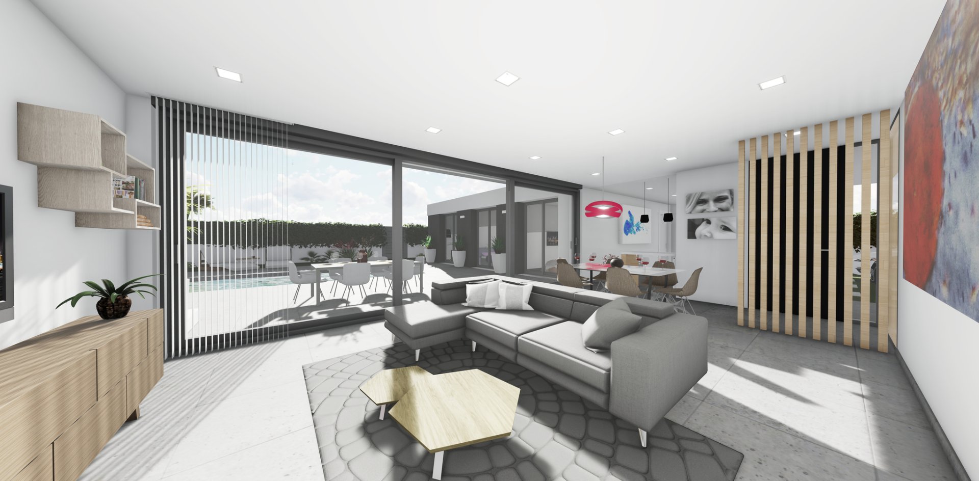 Huvila San Juan De Los Terreros, Almeria, Espanja 3 makuuhuonetta, 122 m2 No. 164085