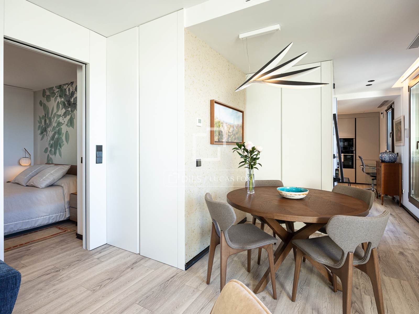 Takvåning i Barcelona, Spanien 1 sovrum, 58 kvm. Nr. 161450