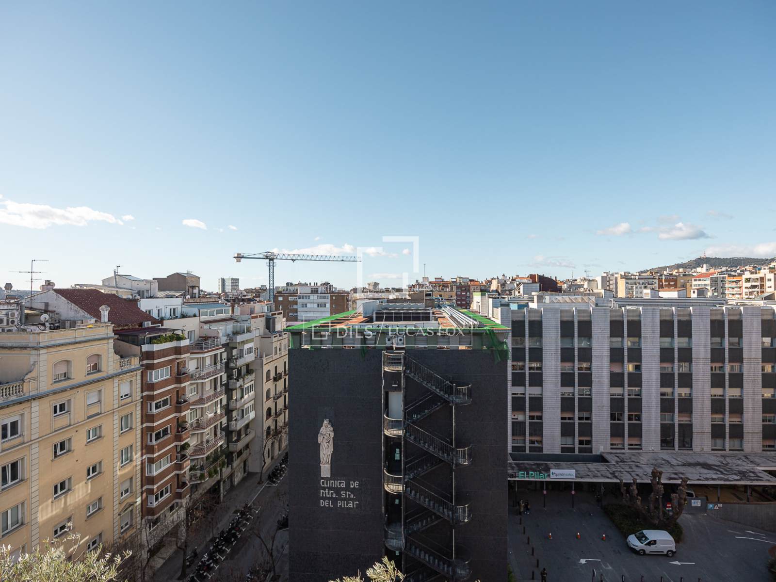 Takvåning i Barcelona, Spanien 1 sovrum, 58 kvm. Nr. 161450