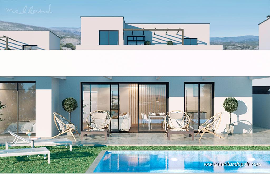 Villa en Finestrat, Alicante, España 3 dormitorios, 295 m2 No. 168234