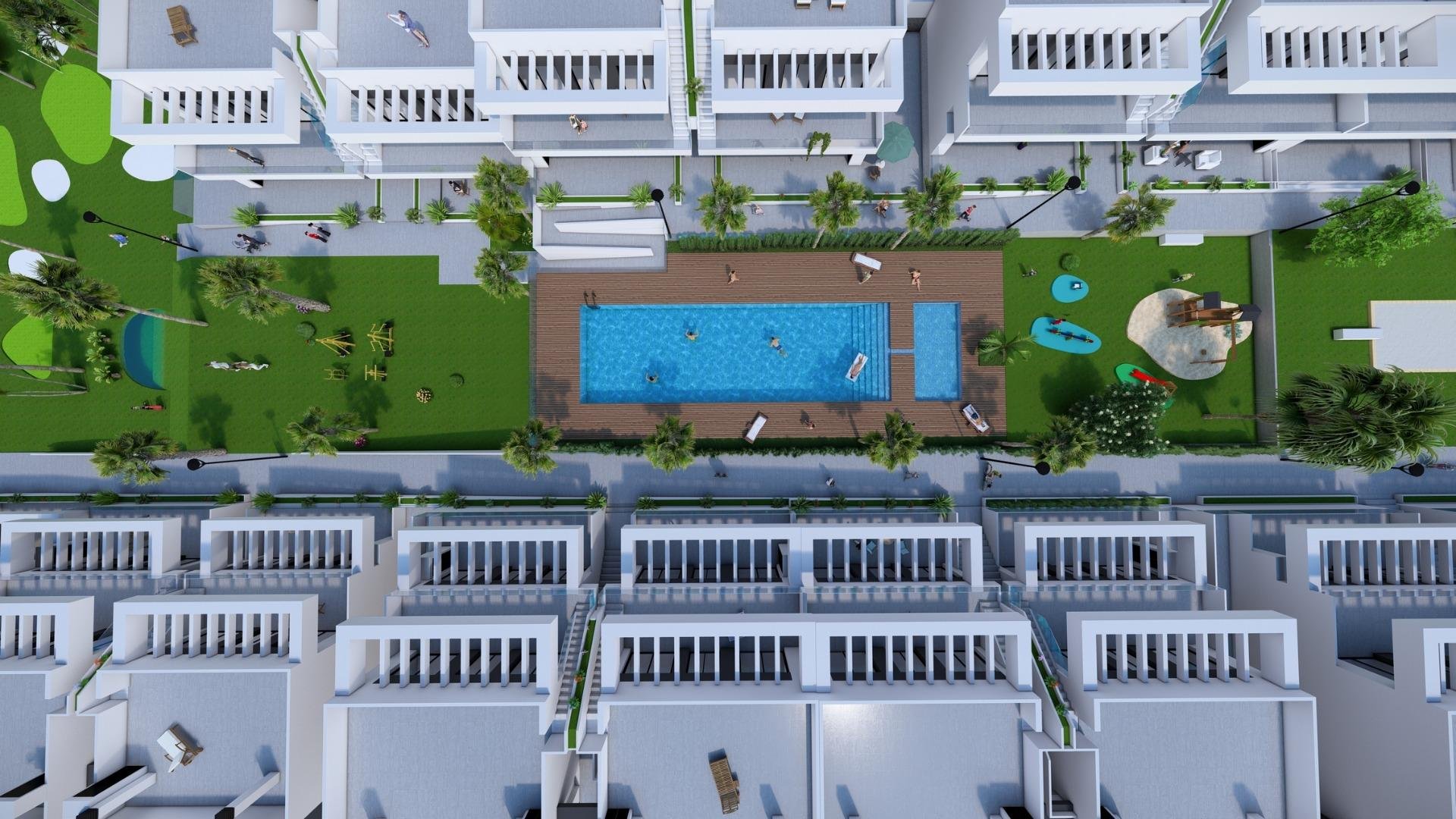 Bungalow in Algorfa, Alicante, Spain 2 bedrooms, 67 sq.m. No. 134687