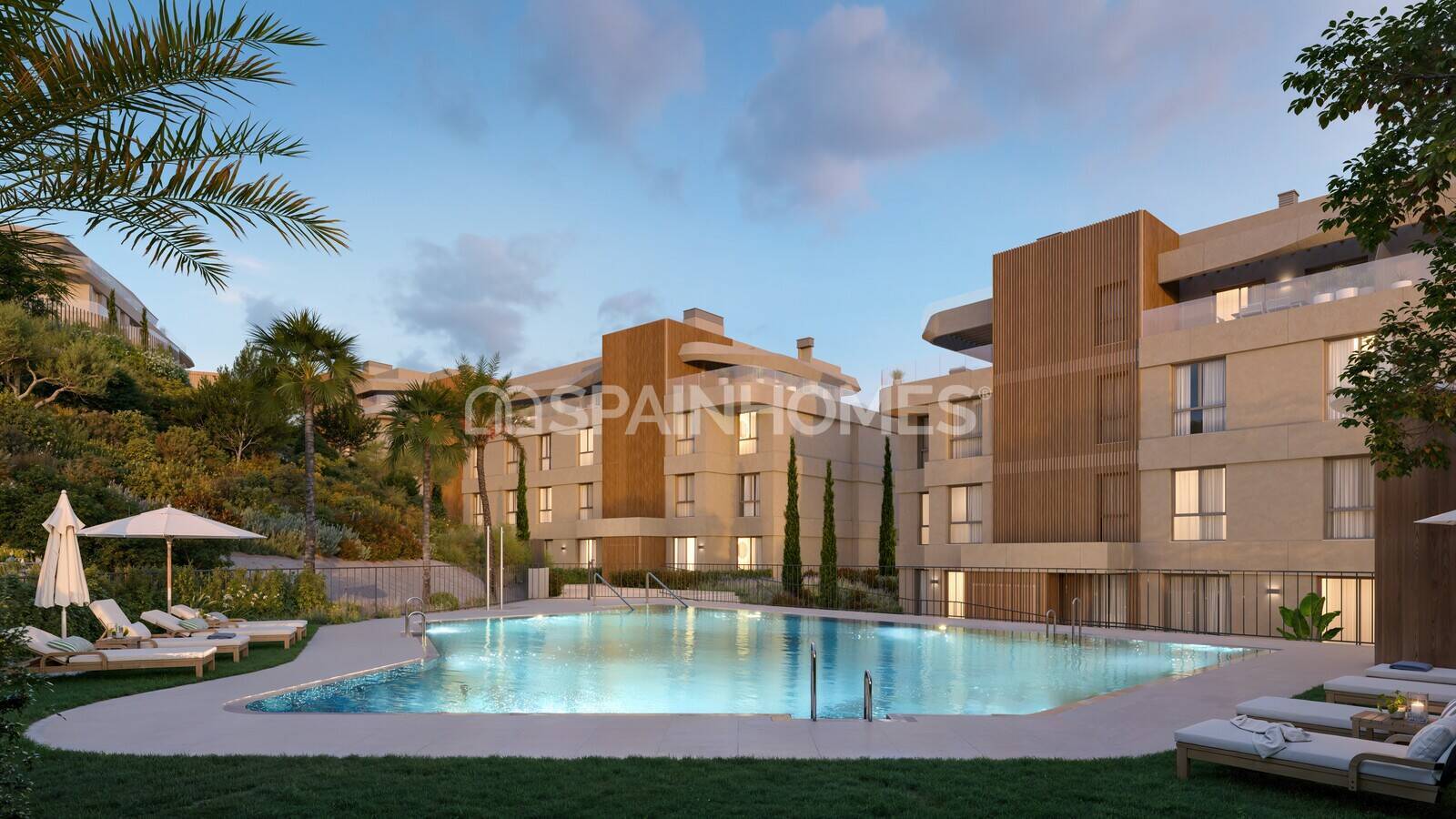 Kattohuoneisto Mijas, Malaga, Espanja 2 makuuhuonetta, 72 m2 No. 193711