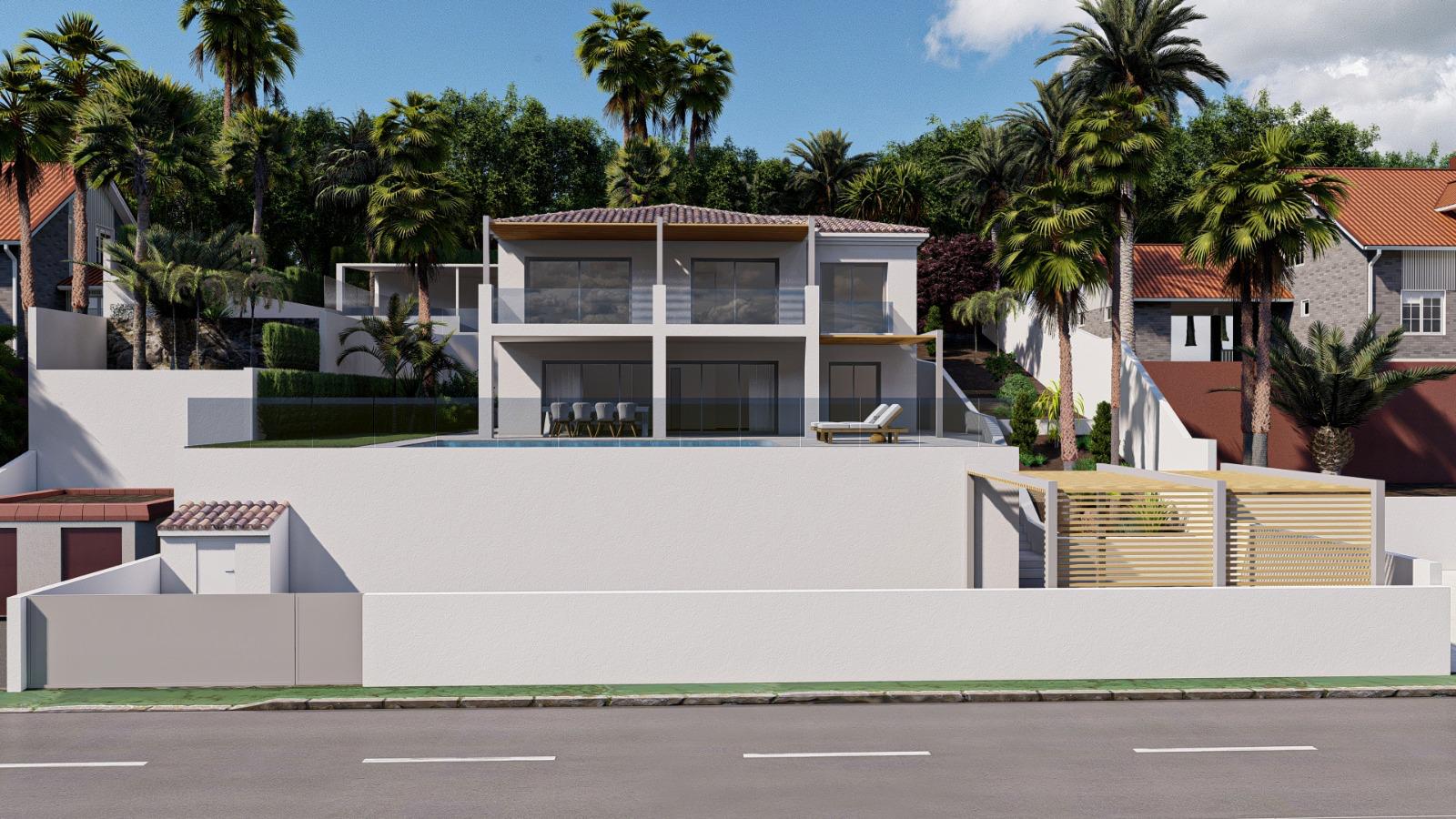 Villa en Altea, Alicante, España 3 dormitorios, 235 m2 No. 133187