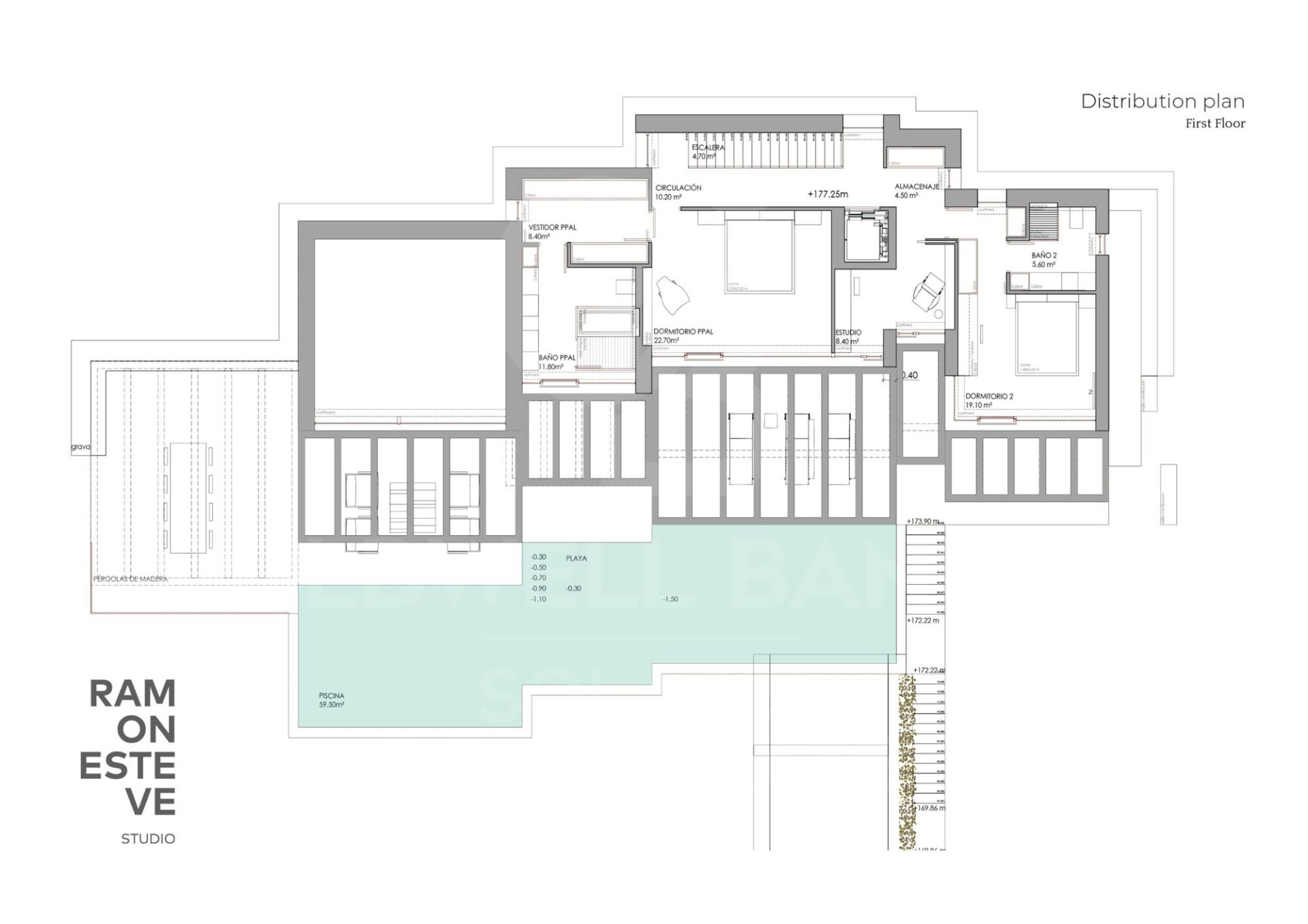 Villa in Benissa, Alicante, Spanien 3 Schlafzimmer, 770 m2 Nr. 160004