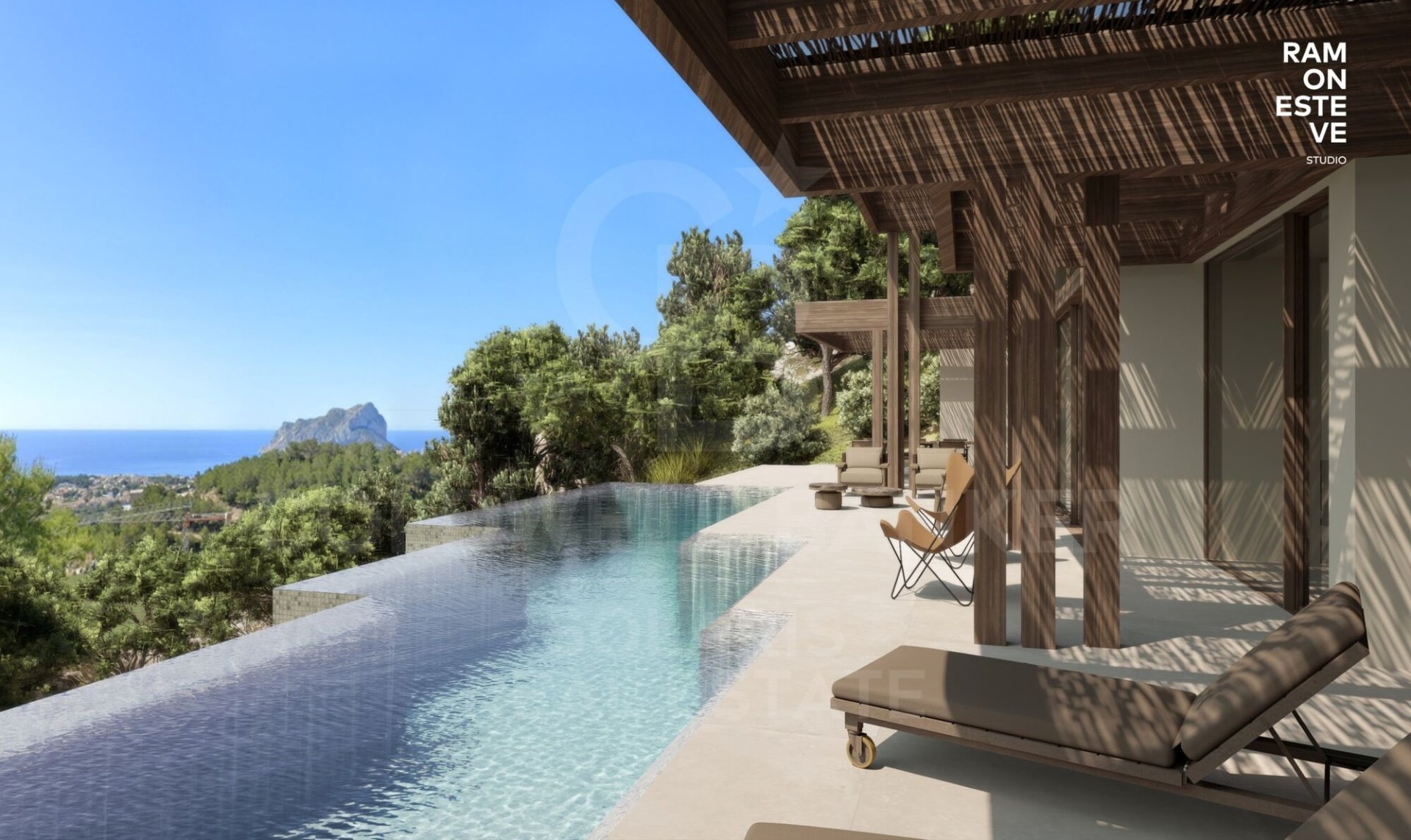 Villa in Benissa, Alicante, Spanien 3 Schlafzimmer, 770 m2 Nr. 160004