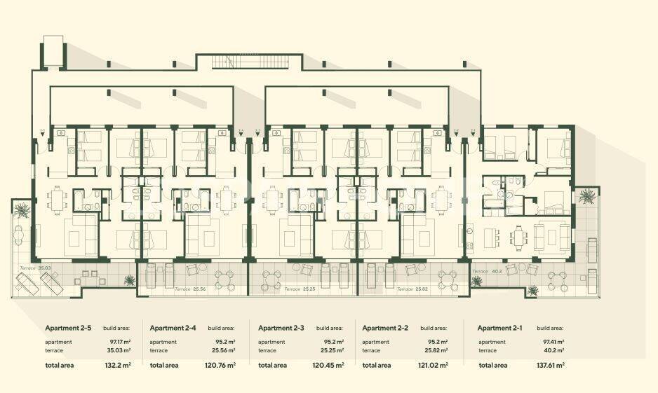 Lägenhet i Mijas, Malaga, Spanien 3 sovrum, 82 kvm. Nr. 142639