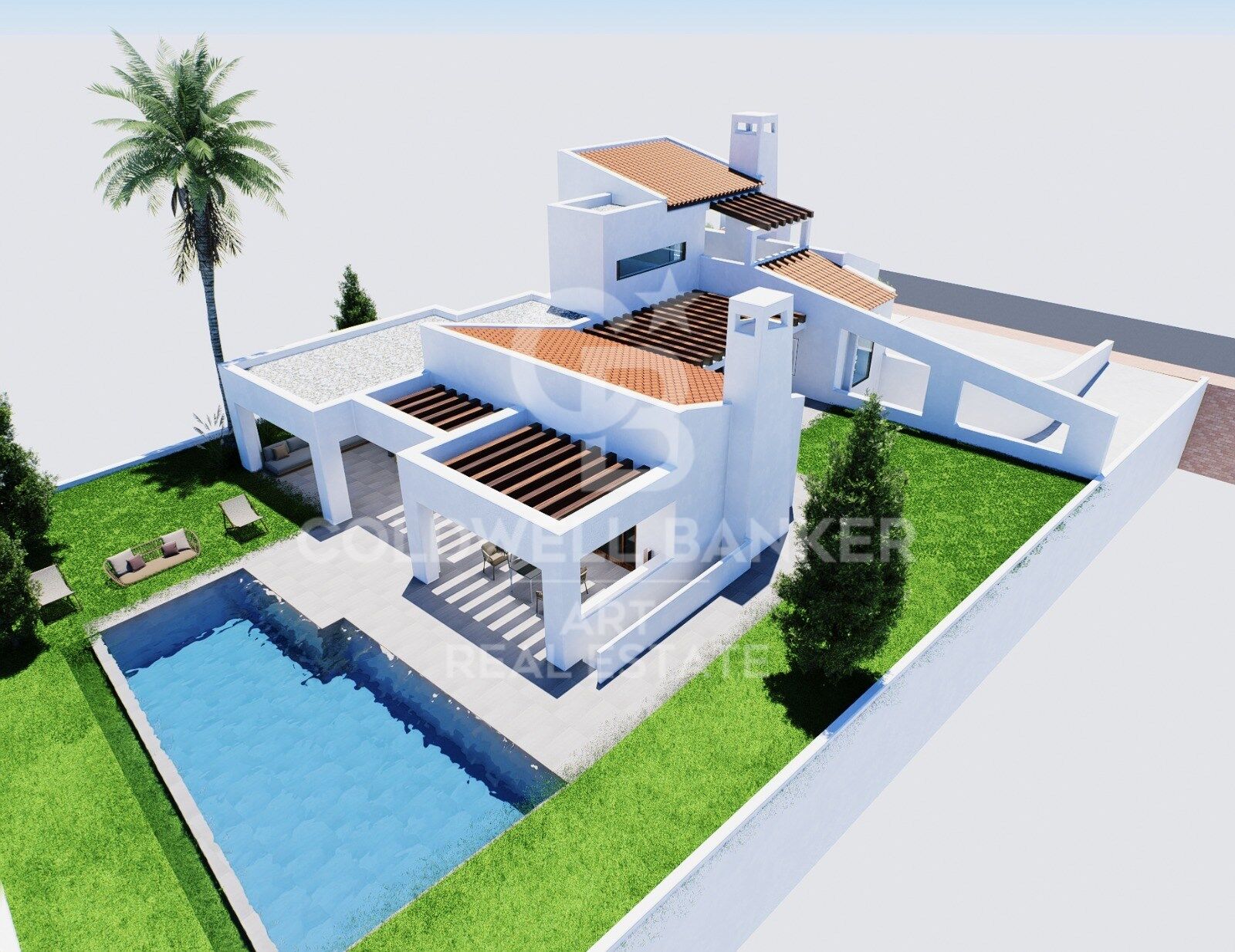 Villa en Casares, Málaga, España 3 dormitorios, 631 m2 No. 157056