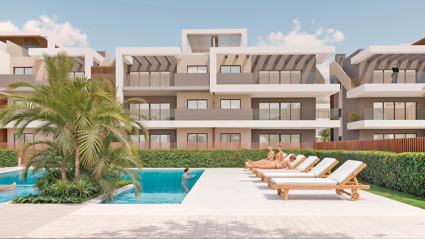 Apartamento en Pilar de la Horadada, Alicante, España 3 dormitorios, 81 m2 No. 119899