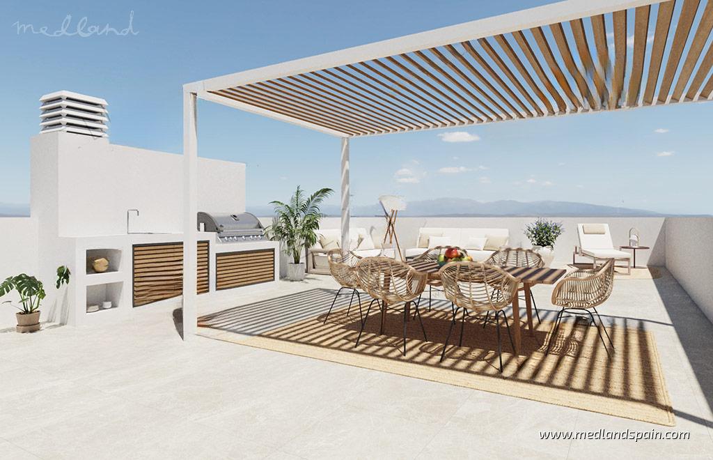 Apartamento en Lo Pagán, Murcia, España 2 dormitorios, 74 m2 No. 186920