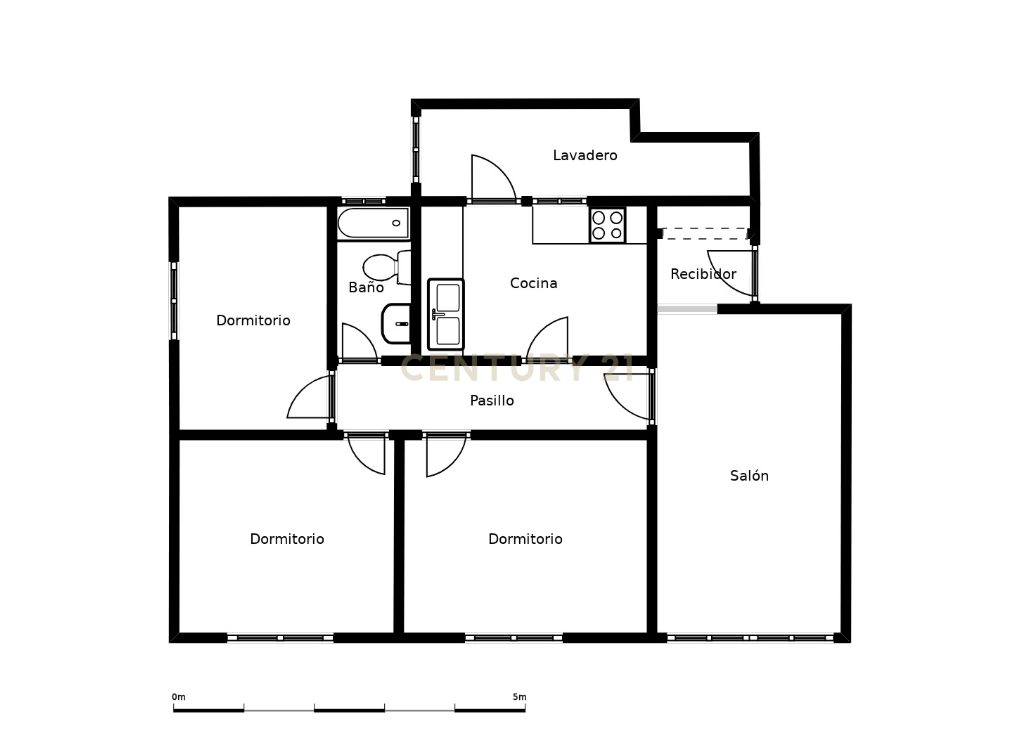 Dzīvoklis Ripollet, Barcelona, Spānijā 3 istabas, 62 m2 Nr. 191142