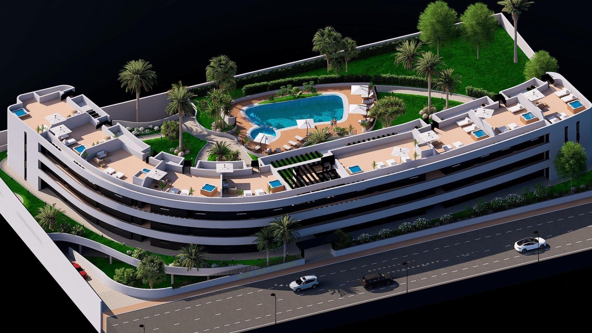 Appartamento a Los Alcazares, Murcia, Spagna 2 camere da letto, 75 mq. N° 166030