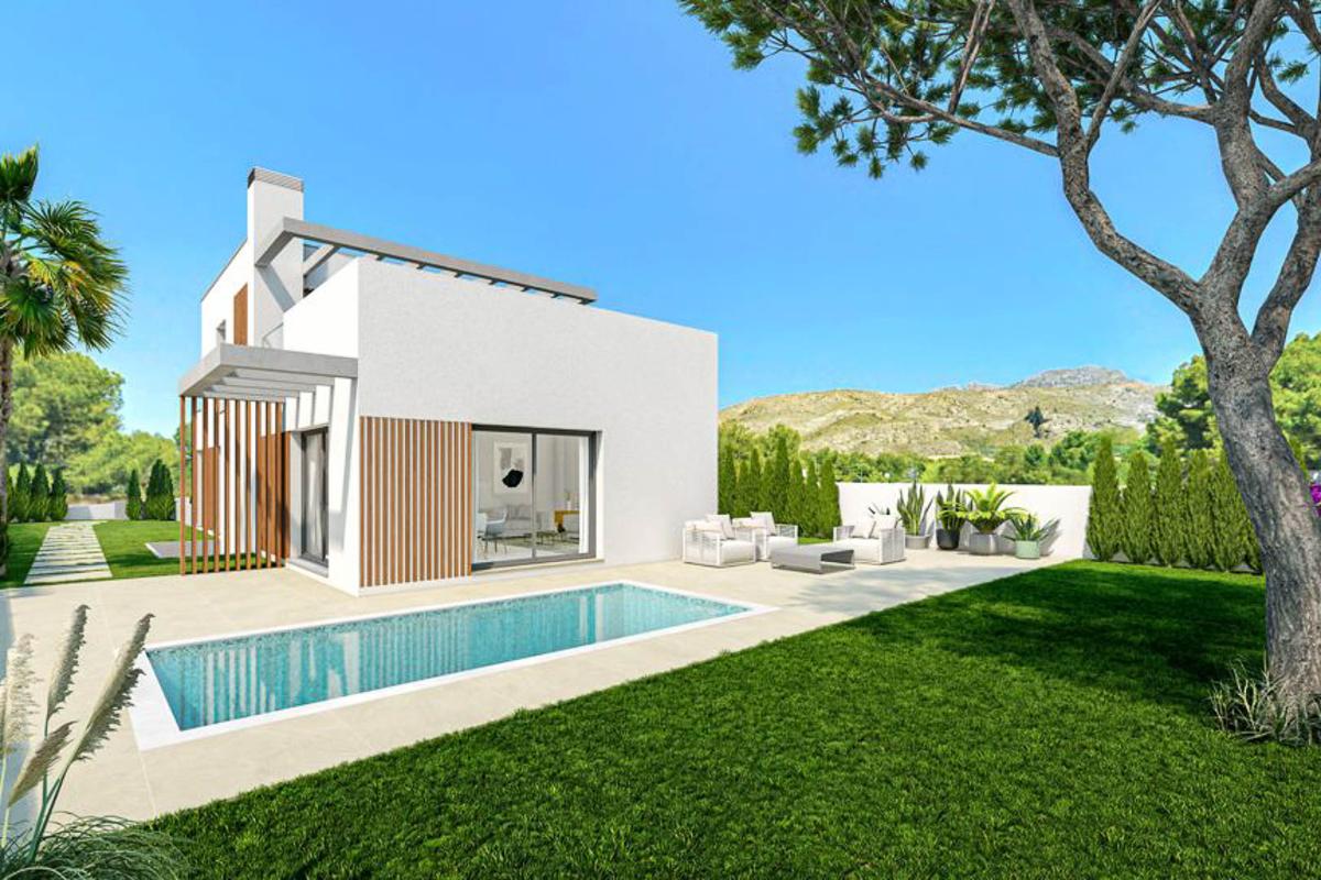 Villa en Finestrat, Alicante, España 3 dormitorios, 150 m2 No. 148967