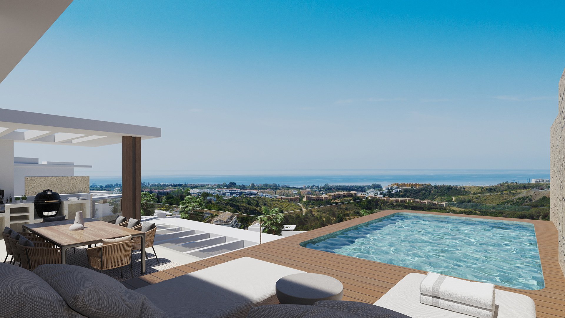 Apartment à Estepona, Malaga, Espagne 2 chambres, 120 m2 No. 151139