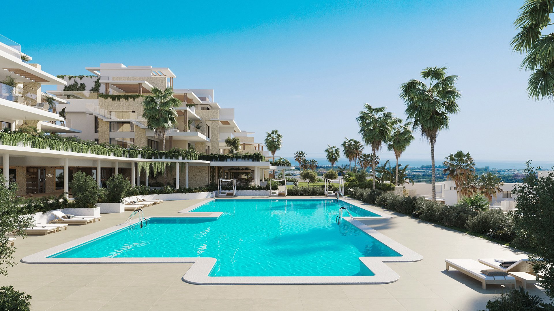 Apartment à Estepona, Malaga, Espagne 2 chambres, 120 m2 No. 151139