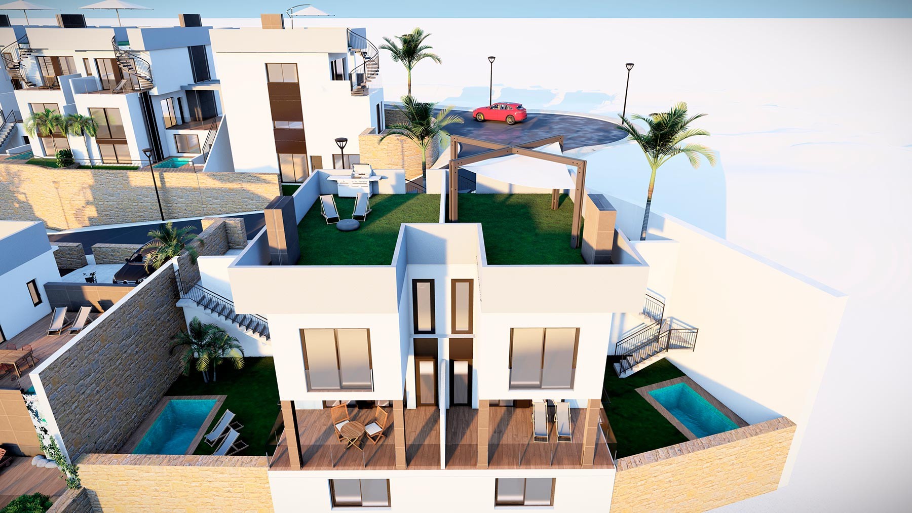 Villa in Alicante, Spain 3 bedrooms, 127 sq.m. No. 119705