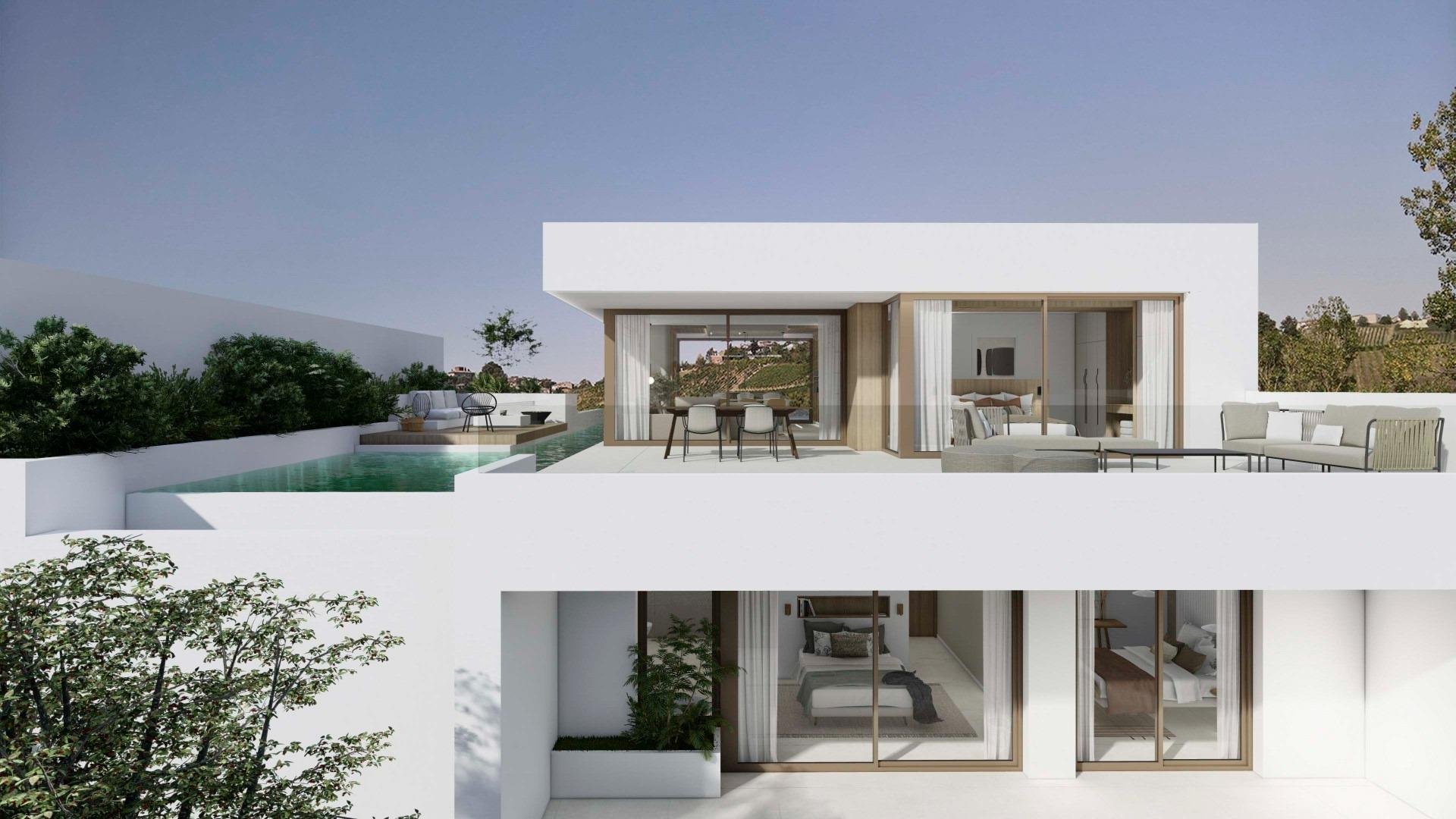 Villa i Finestrat, Alicante, Spanien 3 sovrum, 336 kvm. Nr. 165316