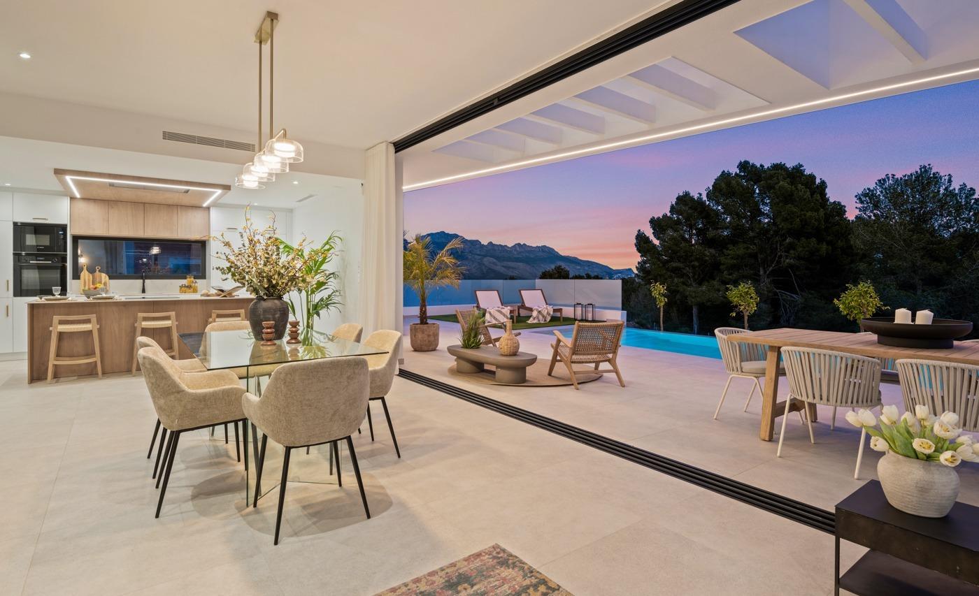 Villa in Polop, Alicante, Spain 3 bedrooms, 311.35 sq.m. No. 165317