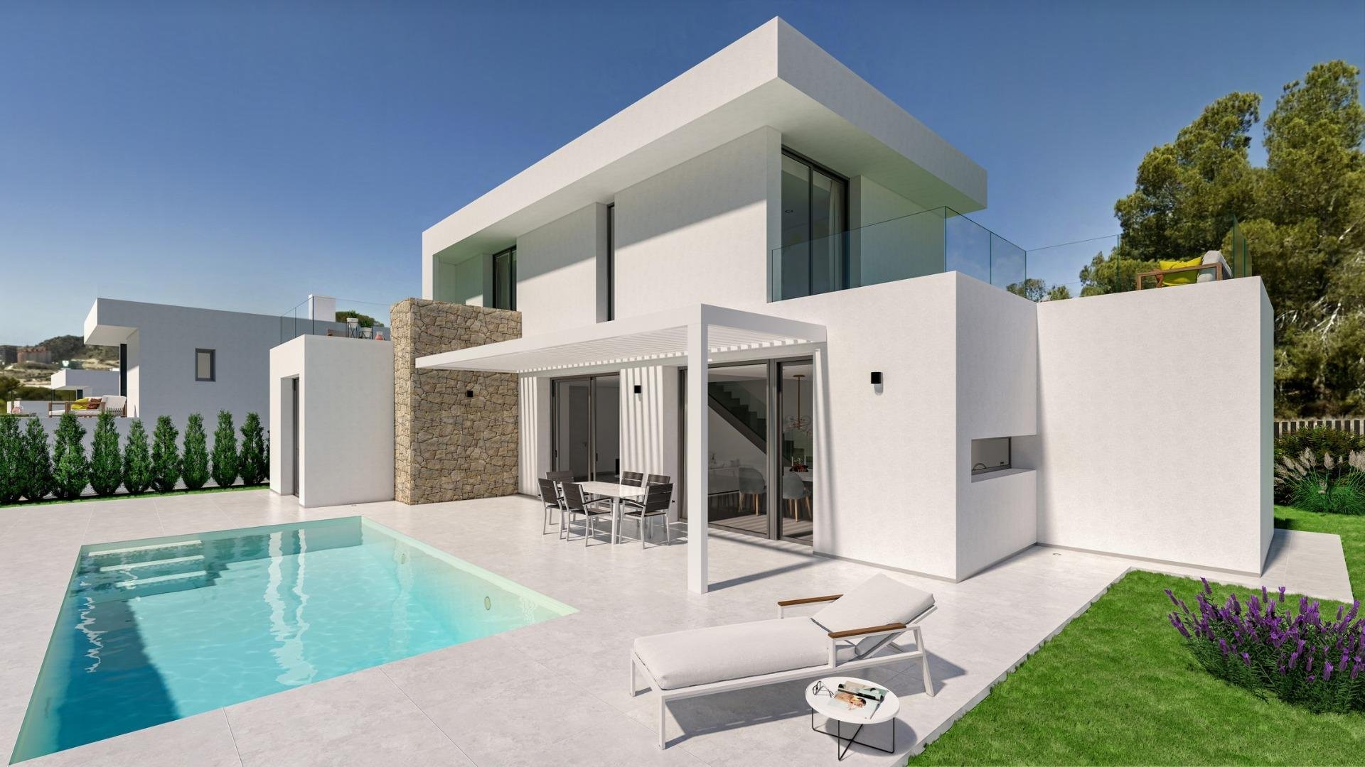 Вилла в Финестрат, Аликанте, Испания 3 спальни, 127м2 №103504